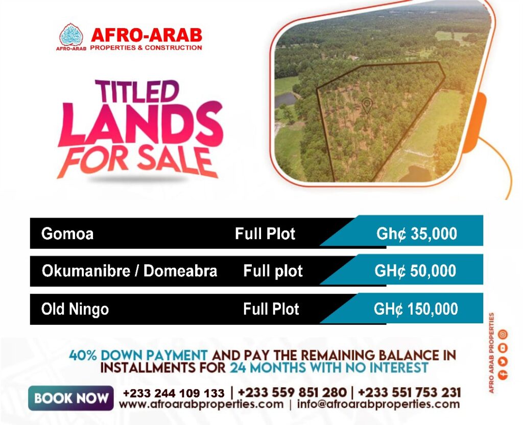 AfroArab Lands for sale